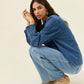Sloane Denim Frill Shirt Check