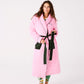 Candy Pine Quilted Velvet Robe