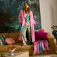Candy Pine Quilted Velvet Robe
