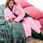 Candy Pine Quilted Velvet Robe