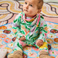 Sweet Flowers Organic Cotton Dribble Bib Set