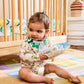 Sweet Flowers Organic Cotton Dribble Bib Set