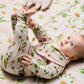 Sweet Flowers Organic Cotton Dribble Bib Set