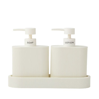 Sid Set/2 Resin Dispenser With Tray