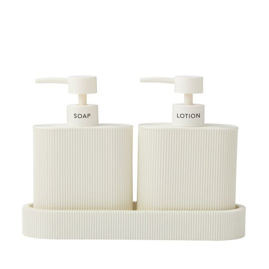 Sid Set/2 Resin Dispenser With Tray