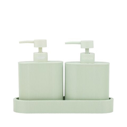 Sid Set/2 Resin Dispenser With Tray