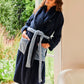 Deep Blue Cosy Robe - Kip&Co
