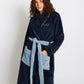 Deep Blue Cosy Robe - Kip&Co
