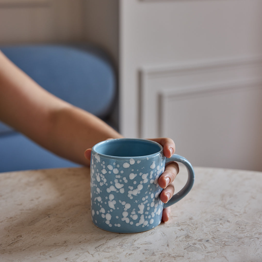 Speckle Light Blue Mug