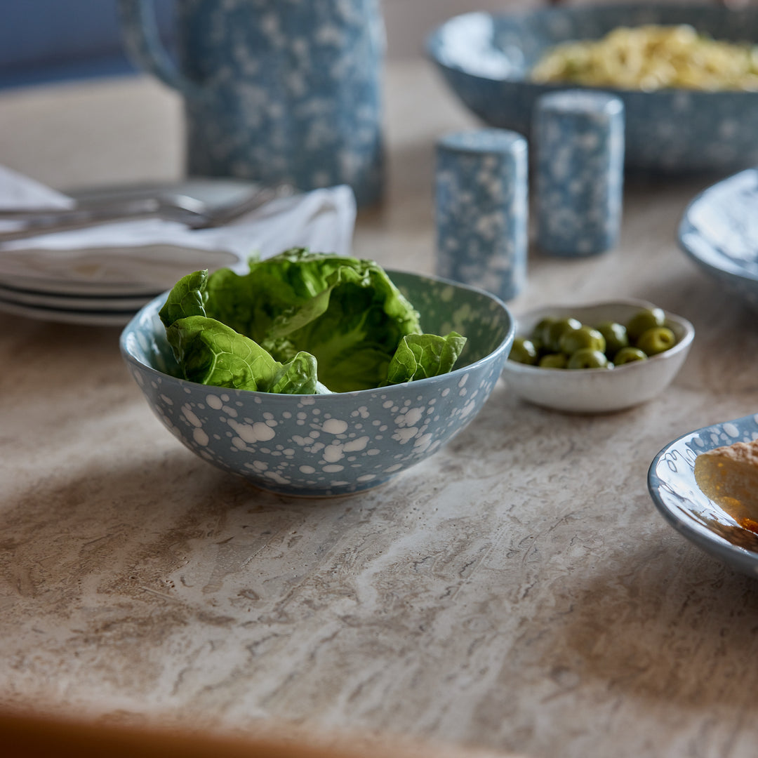Speckle Light Blue Small Bowl