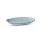 Speckle Light Blue Oval Platter