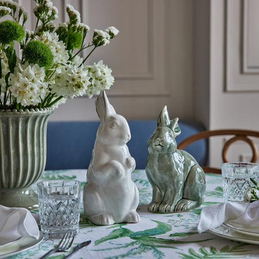 Bunny Sitting Decor
