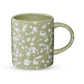 Speckle Green/White Mug