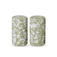 Speckle Green/White Salt & Pepper Shaker Set