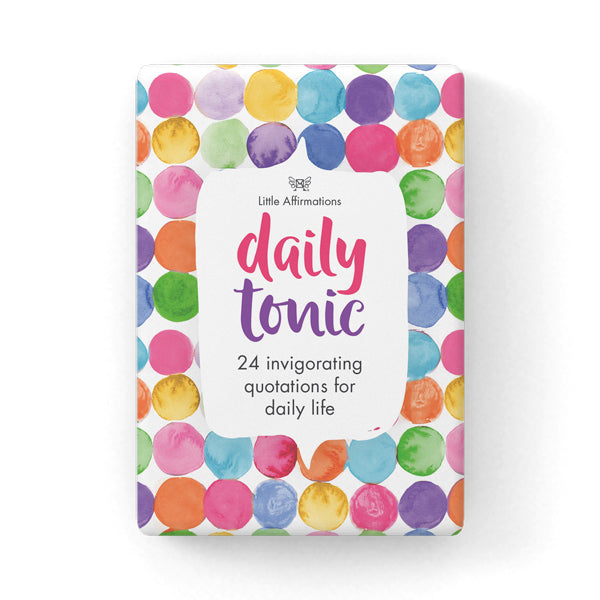 Daily Tonic Affirmation Cards