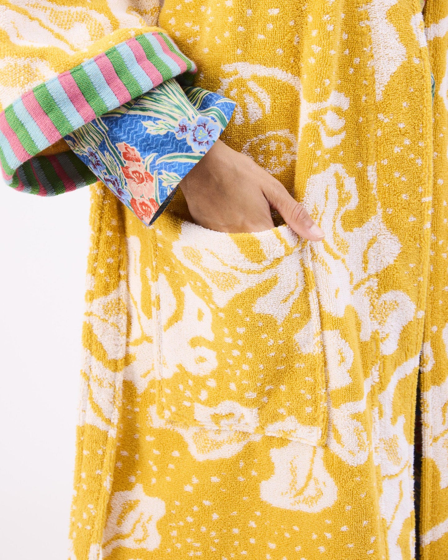 Elsternwig Fig Terry Bath Robe
