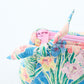 Gladiolus Quilted Cotton Toiletry Purse