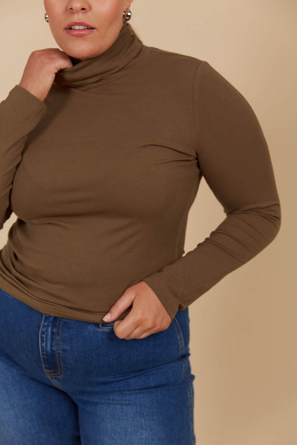 Naria Roll Neck Top