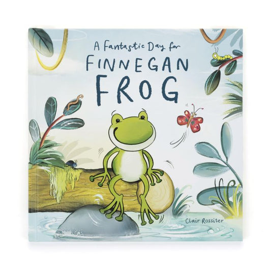 A Fantastic Day for Finnegan Frog Book- Jellycat