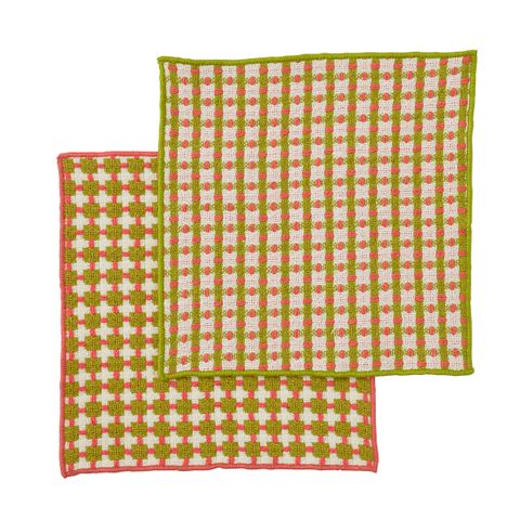 Recycled Cotton Dishcloth Set Of 2