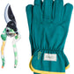 Nasturtium Garden Secateurs And Gloves Set