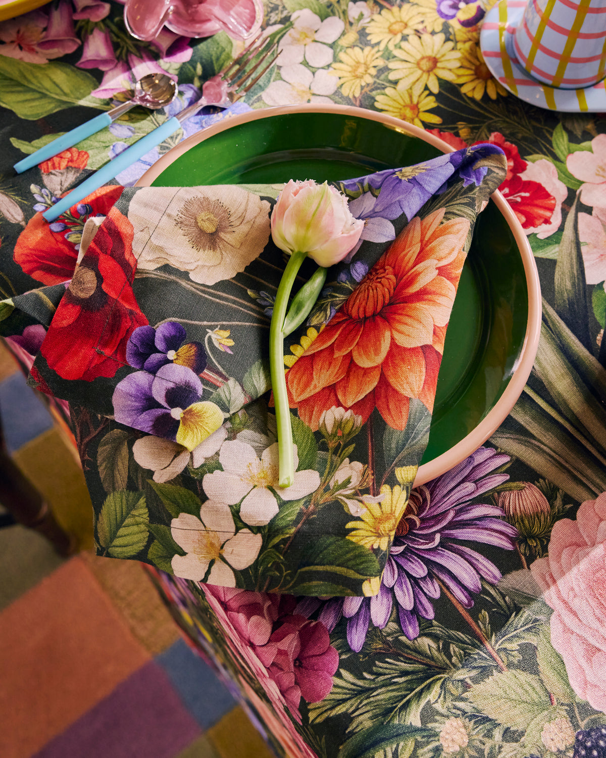 Cottage Garden Eden Napkin 4P Set
