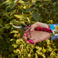 Golden Peony Garden Secateurs And Gloves Set