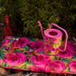 Golden Peony Garden Secateurs And Gloves Set