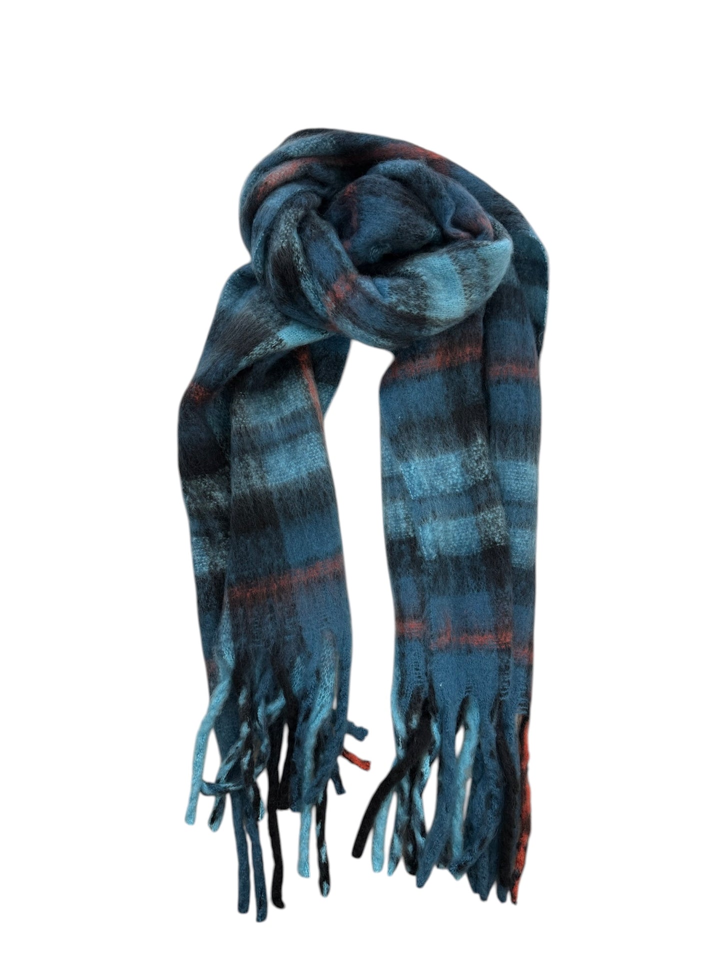 Large Gingham Scarf