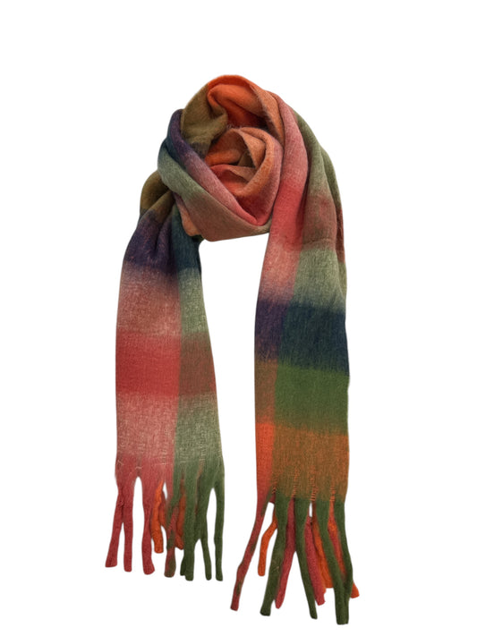 Large Multicolour Square Scarf