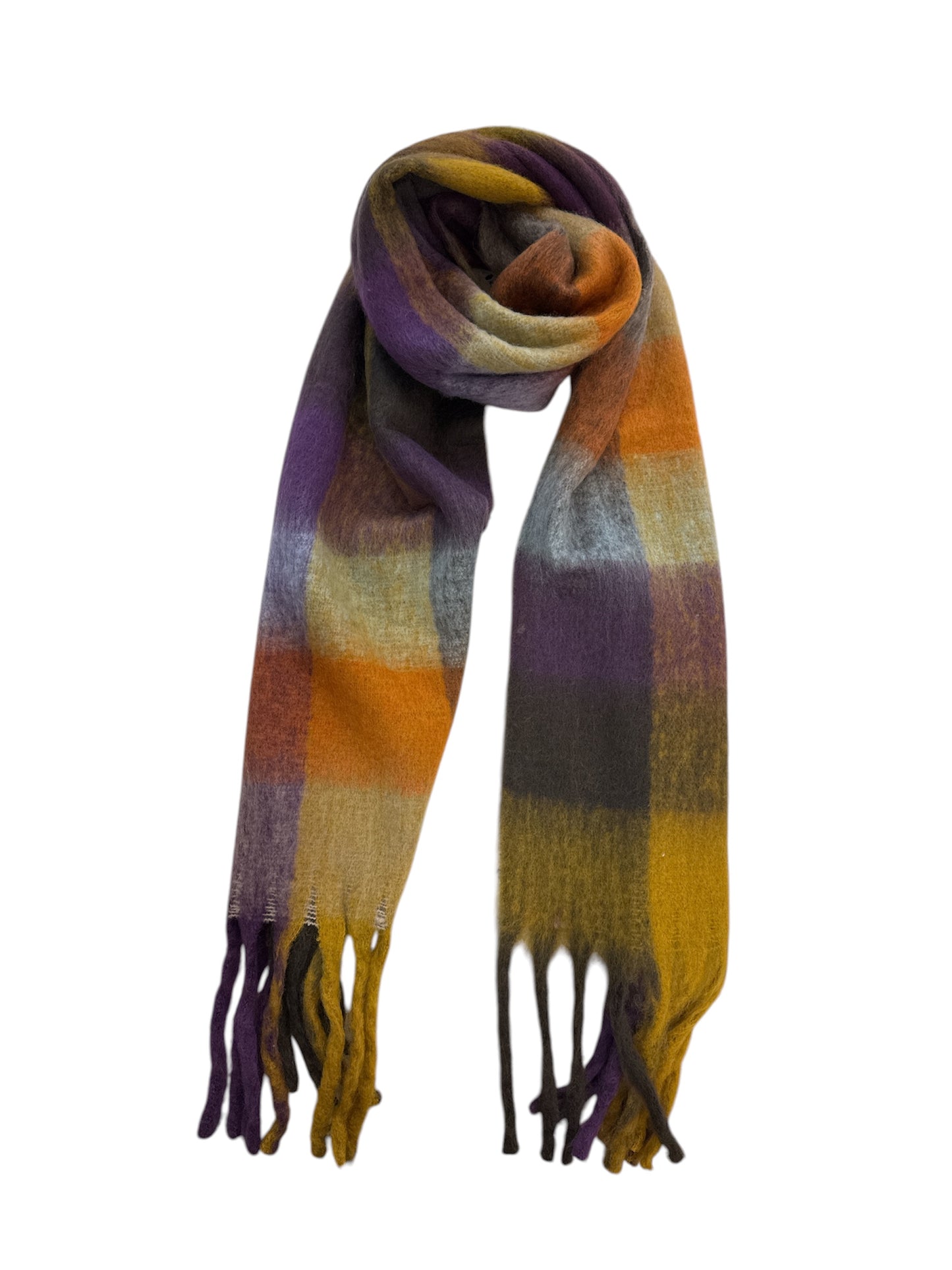 Large Multicolour Square Scarf