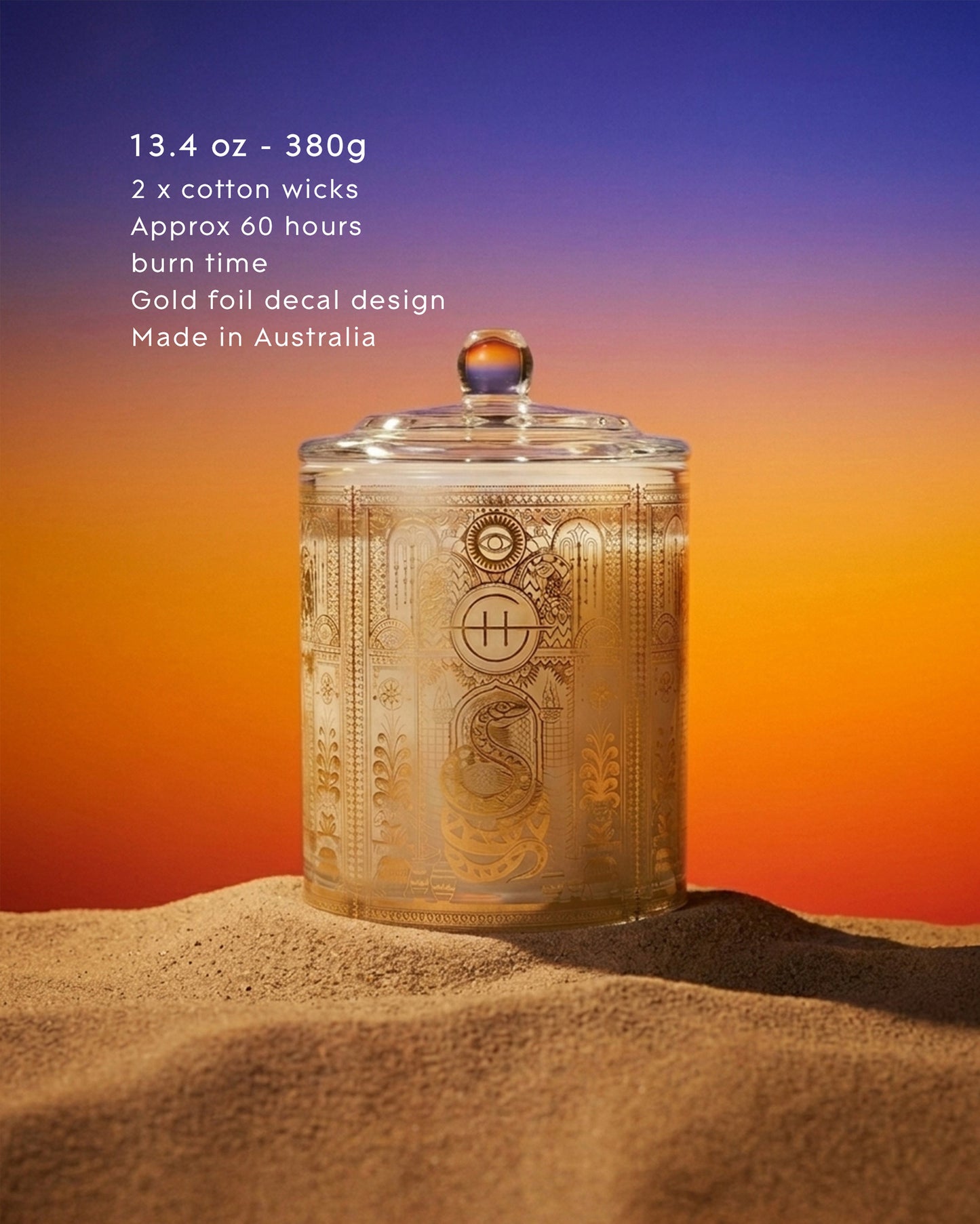 Dusk At The Kasbah 380g Limited Edition Candle