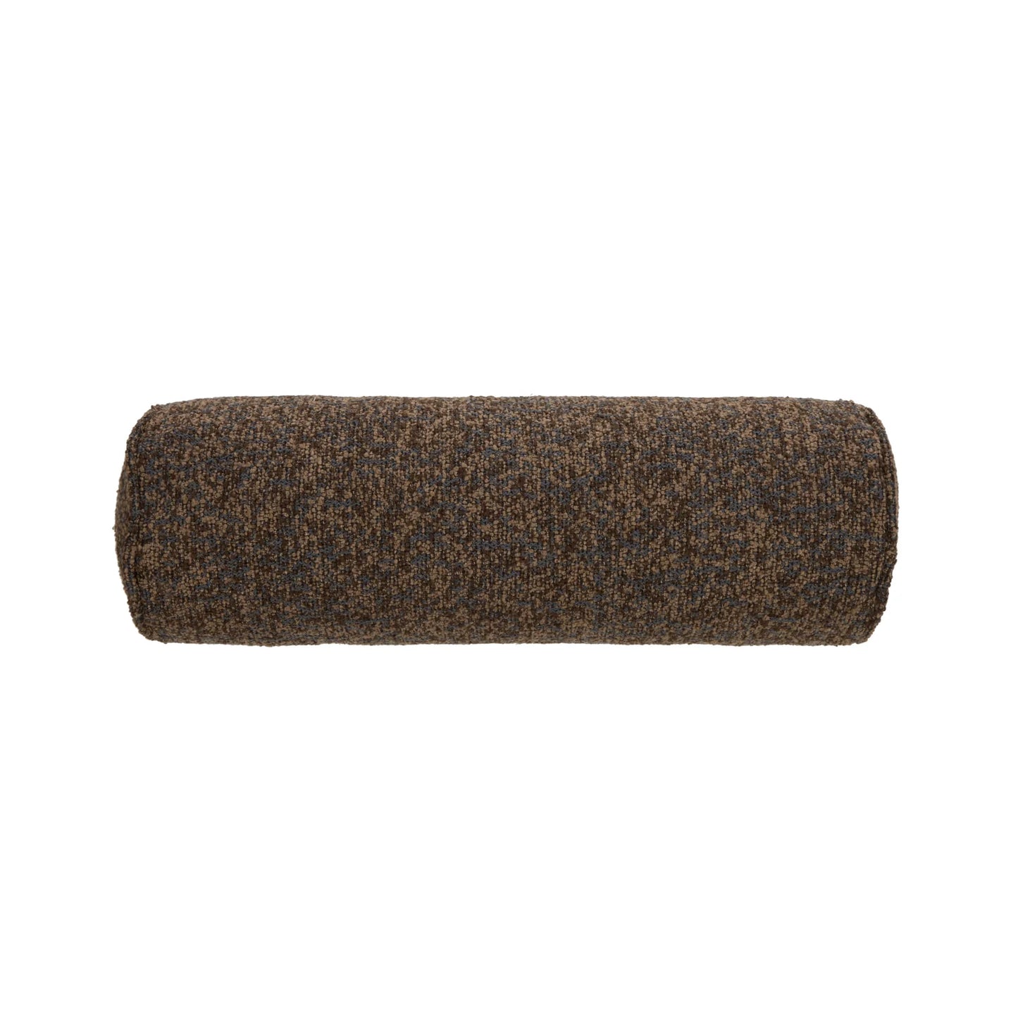 Koba Boucle Bolster Cushion Brown Multi