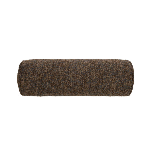 Koba Boucle Bolster Cushion Brown Multi