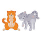 Tale End Cat Bookmarks - 2pcs Set Multi-Coloured