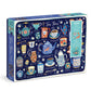 Tea Time Puzzle with Shaped Pieces - 1000pc Multi-Coloured