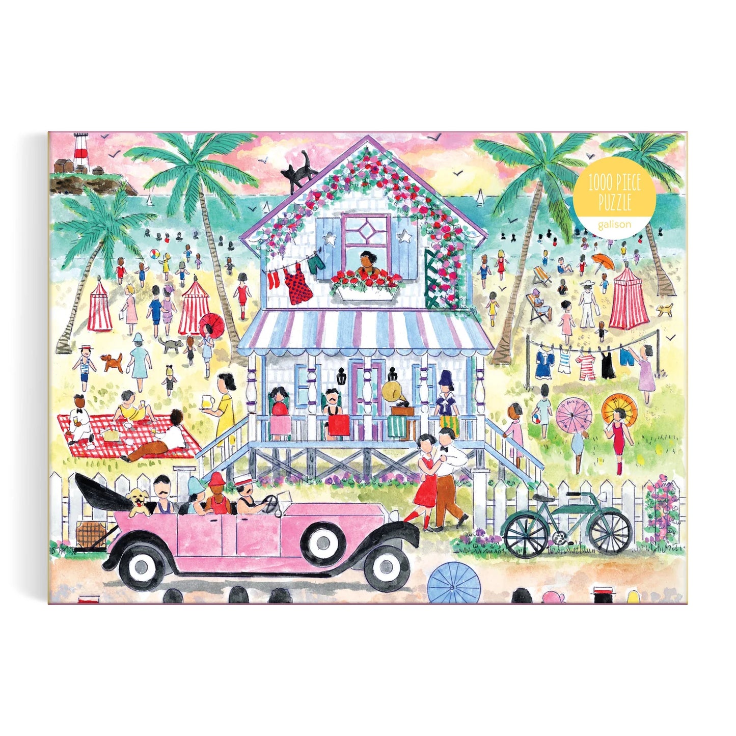 Storrings Roaring 20s Beach House Puzzle - 1000pcs