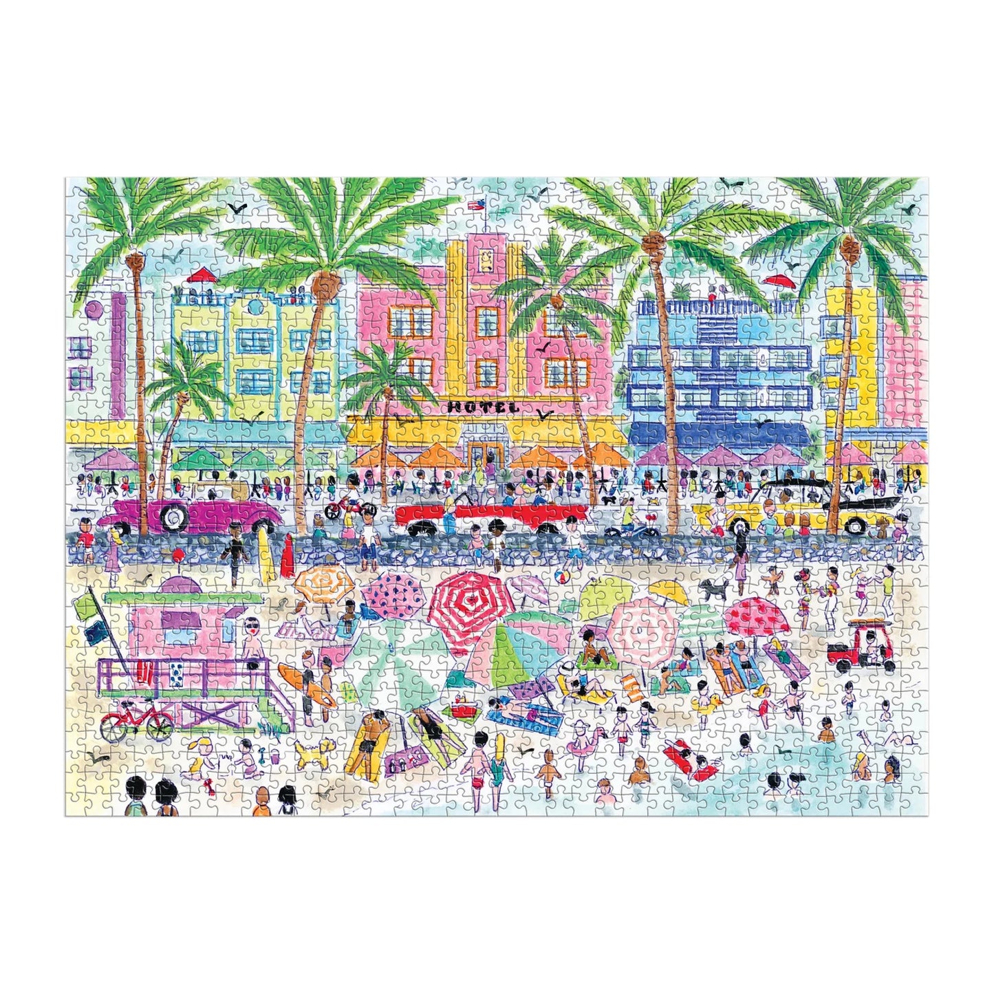 Storrings South Beach Miami Puzzle - 1000pcs
