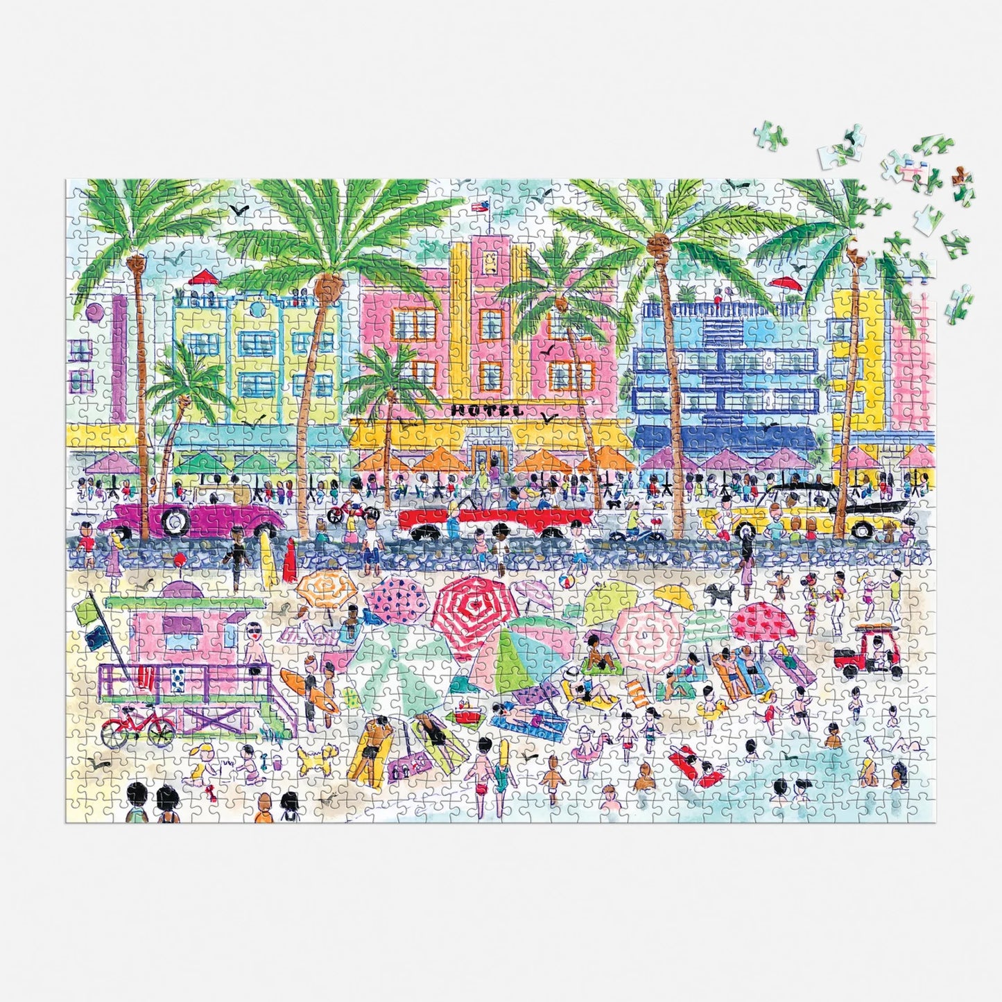 Storrings South Beach Miami Puzzle - 1000pcs
