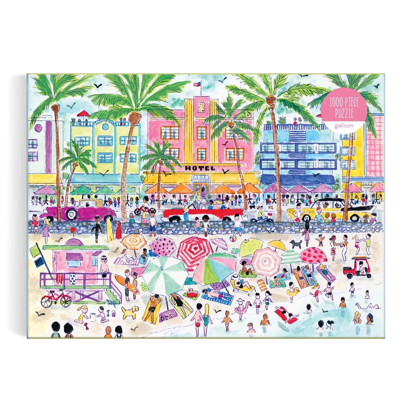 Storrings South Beach Miami Puzzle - 1000pcs