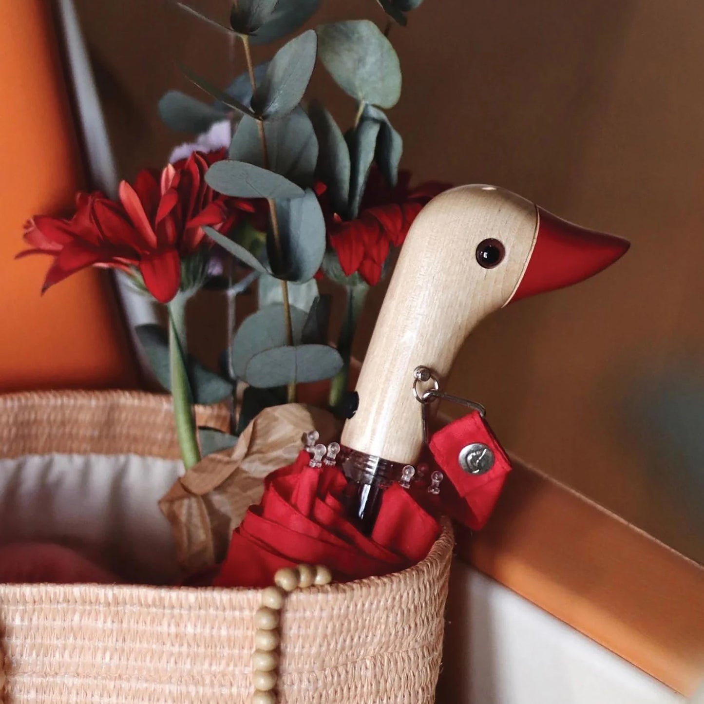 Original Duckhead Duck Umbrella Compact - Red