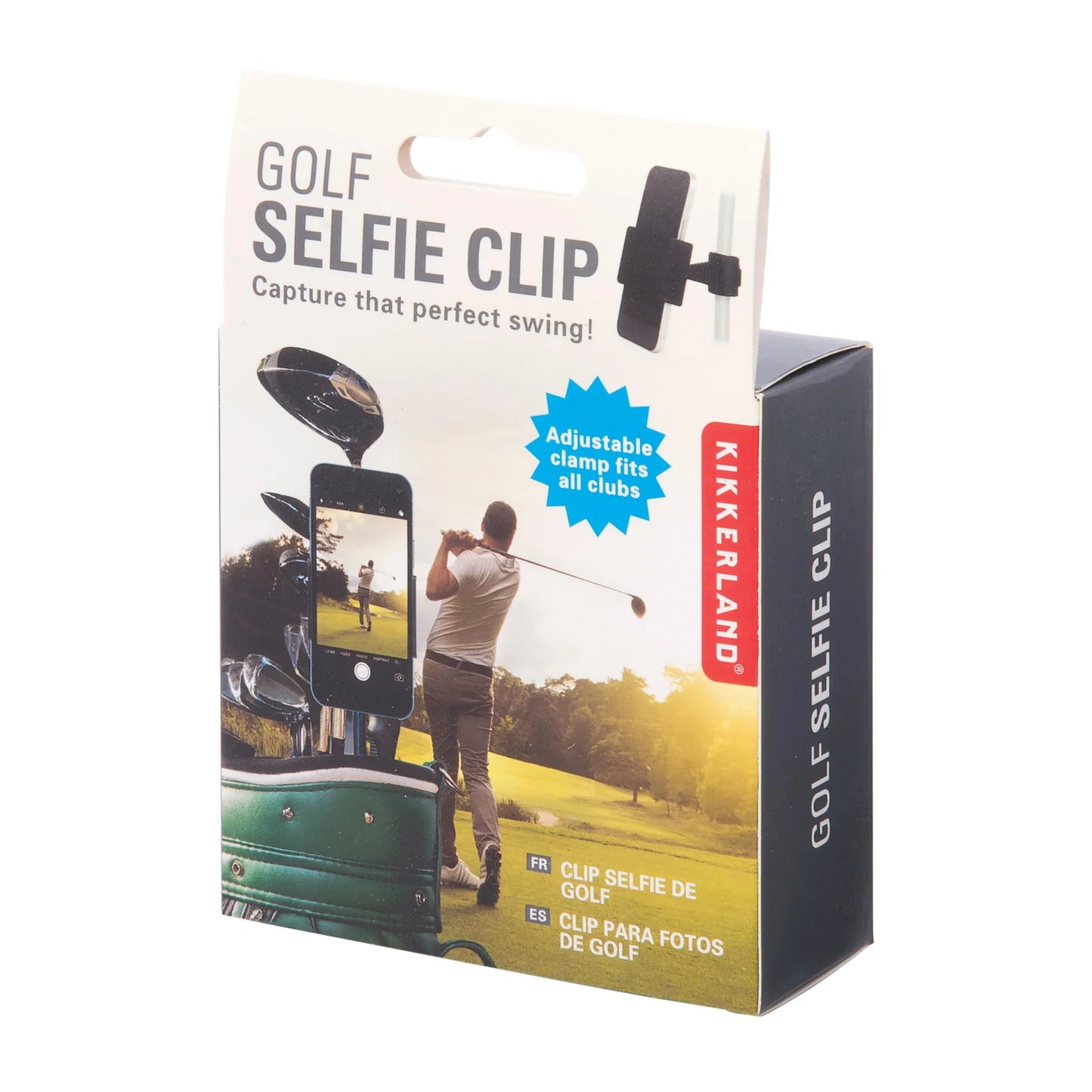 Golf Selfie Clip Black
