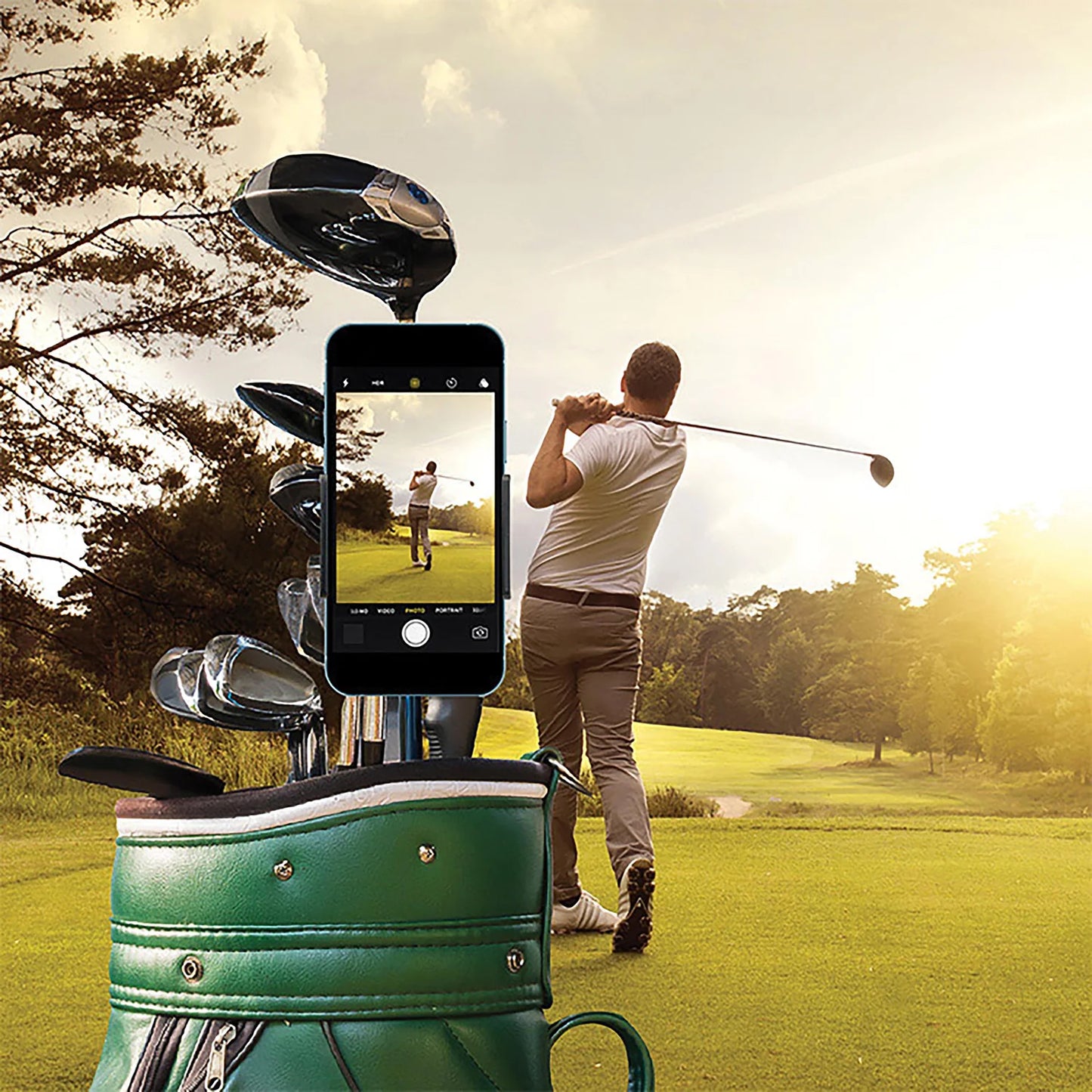 Golf Selfie Clip Black