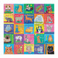 Purr-fect Portraits Family Puzzle 500pc