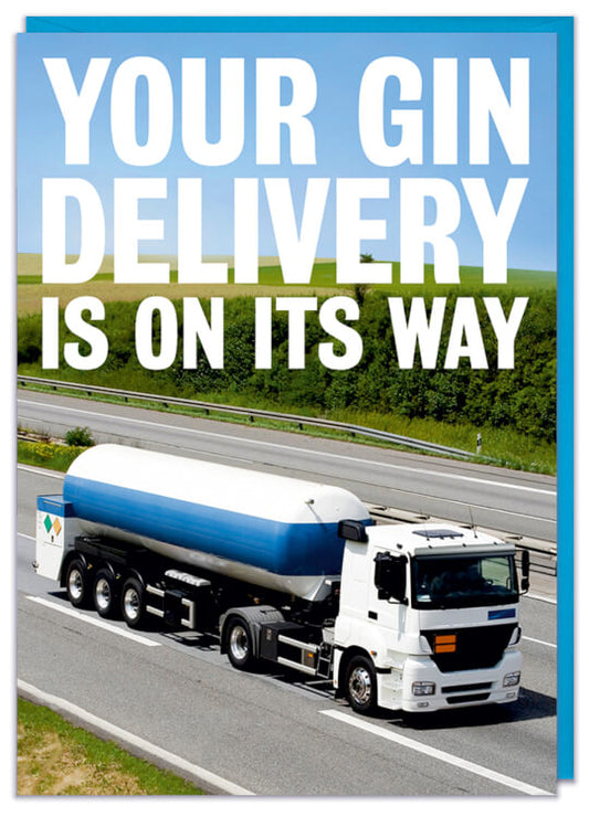 Your Gin Delivery Card - Dean Morris
