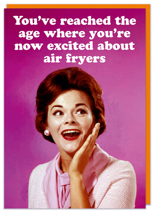 Excited About Air Fryers Card - Dean Morris