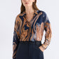 Eir Sheer Shirt Brandr Print