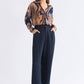 Eir Sheer Shirt Brandr Print