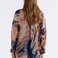 Eir Sheer Shirt Brandr Print