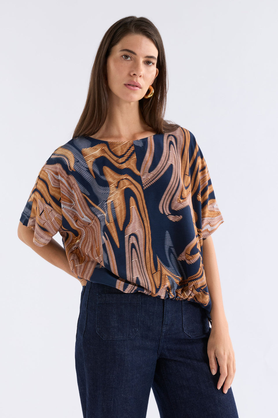 Kleur Top Brandr Print
